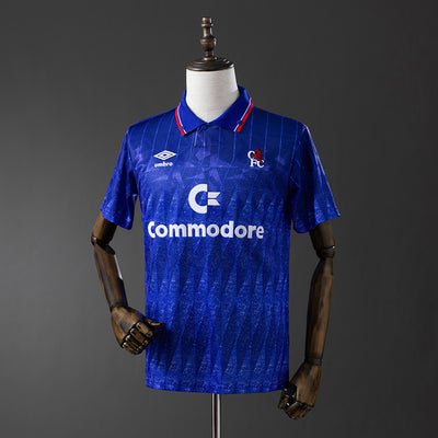 Chelsea Trikot 1989-91 Heim Retro Fußball-Trikot