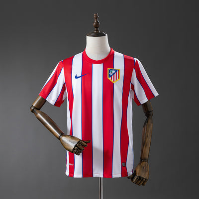 Atletico Madrid Trikot 2011-12 Heim Retro Fußball Trikot