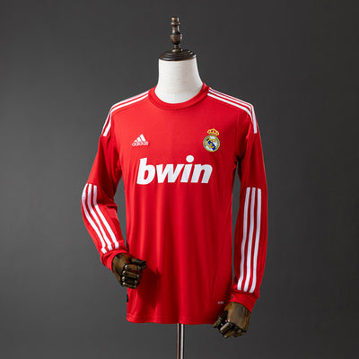 Real Madrid Trikot 2011/12 Drittes Retro Fußballtrikot Langarm