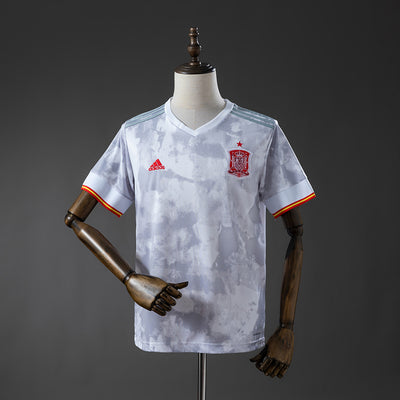 Spanien Auswärtstrikot 2021 Retro-Fußballtrikot