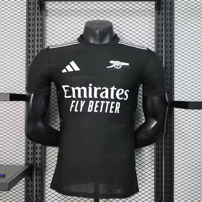 Spielerversion Arsenal Trikot 25/26 Schwarz Fußballtrikot