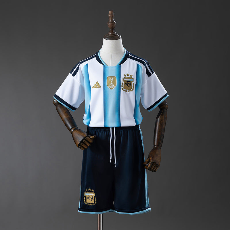 Kinder Argentinien Trikot Fußballtrikot Heimtrikot WM 2026