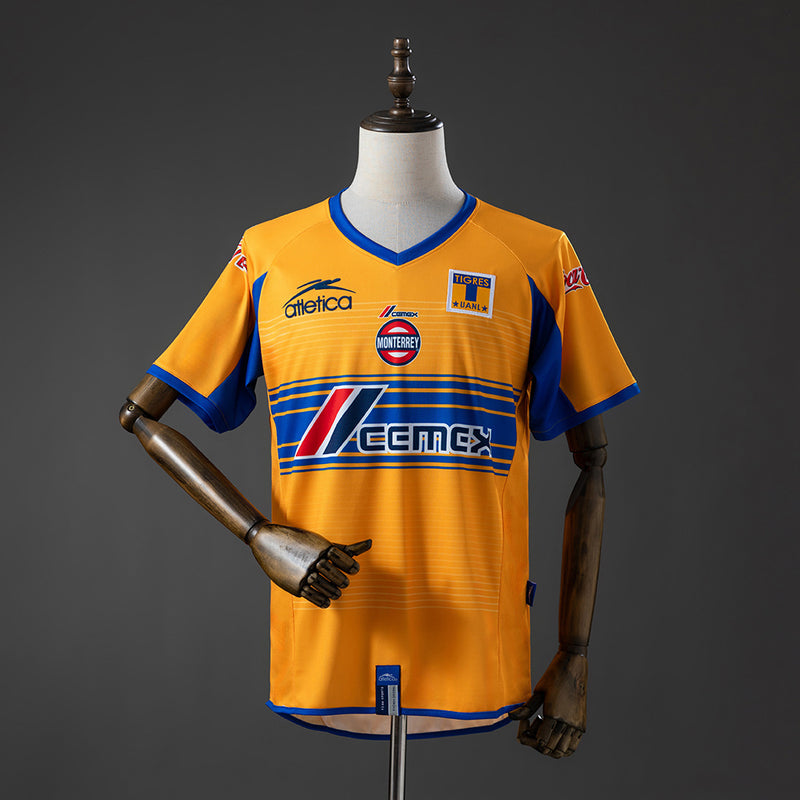 Club Tigres Heimtrikot 2006 Retro-Fußballtrikot