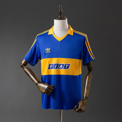Boca Juniors Trikot 1990-91 Heim Retro Fußballtrikot