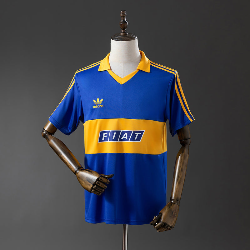 Boca Juniors Trikot 1990-91 Heim Retro Fußballtrikot