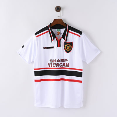 Retro Man United Trikot 1998/99 Auswärts-Fußballtrikot