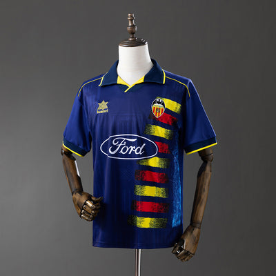 Valencia Trikot 1996-97 Auswärts Retro Fußballtrikot