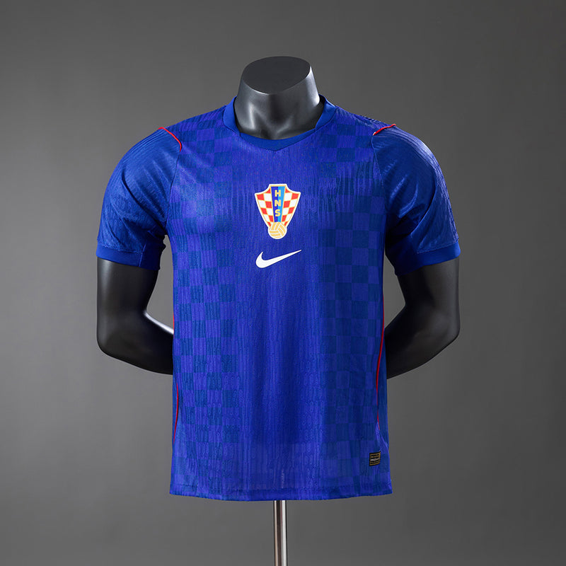 Spielerversion Kroatien Auswärtstrikot WM 2026 Fußballtrikot
