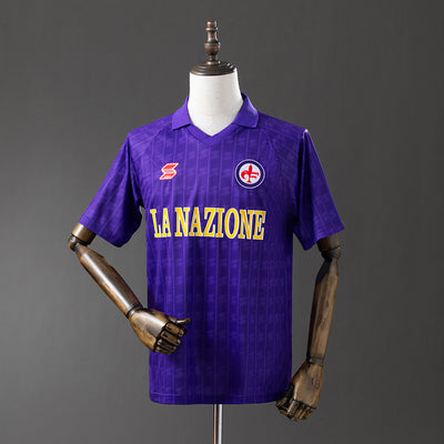 Fiorentina Trikot 1989-90 Heim Retro Fußball-Trikot