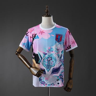 Japan Kirschblüte und Fuchs Trikot 2026 Fußballtrikot