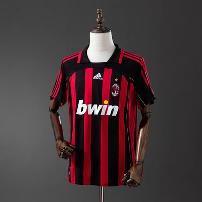 AC Mailand Trikot 2006/07 Heim Retro Fußball Trikot