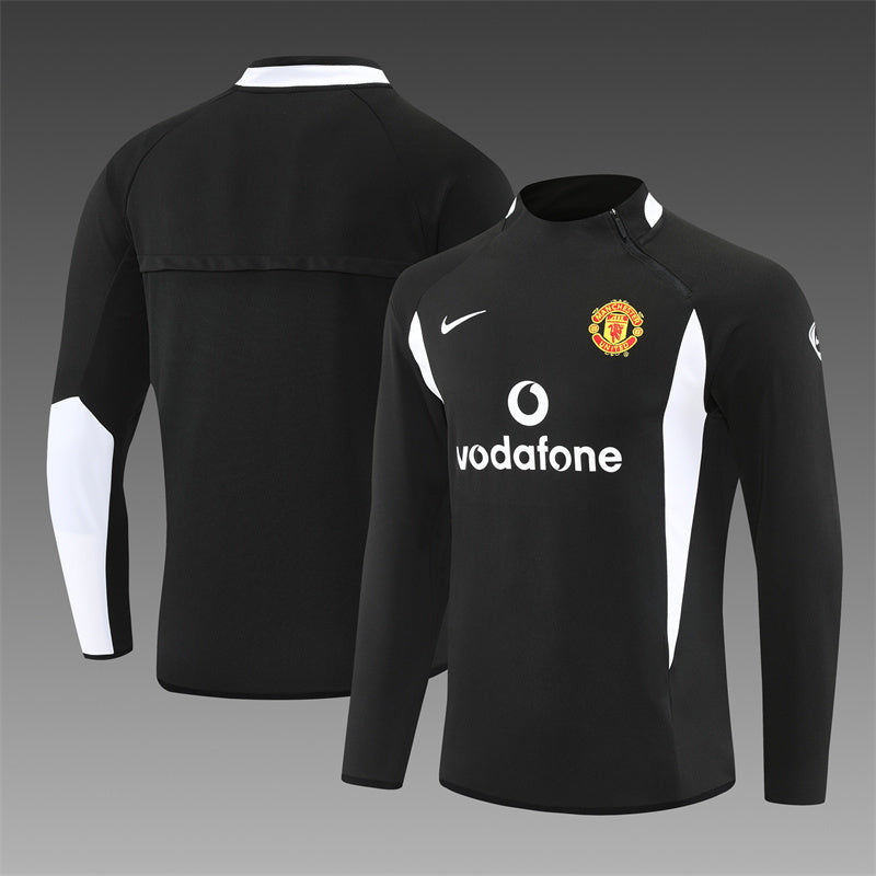 Retro Manchester United Trainingsanzüge 2002-03 Fußballtrikot