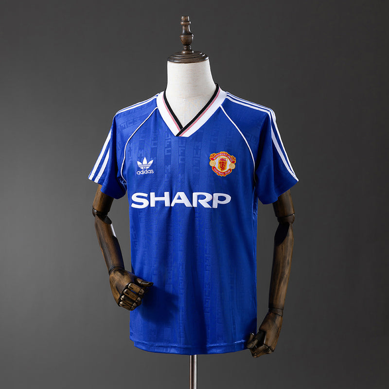 Manchester United Trikot 1988-90 Drittes Retro-Fußballtrikot