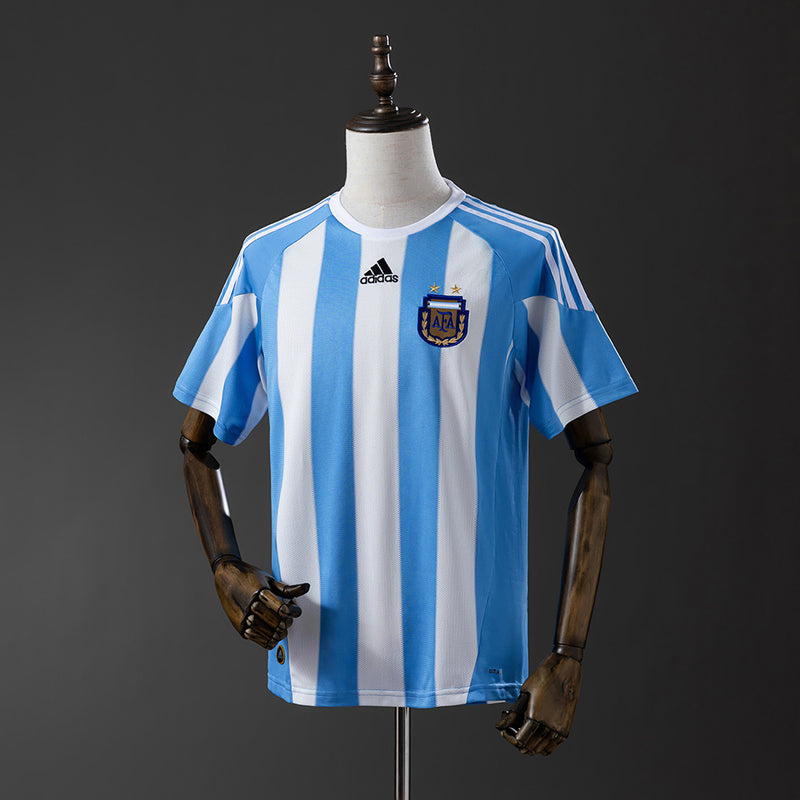 Argentinien Trikot 2010 Heim Retro Fußballtrikot