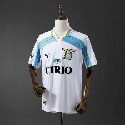 Lazio Trikot 2000-01 Auswärts Retro Fußballtrikot