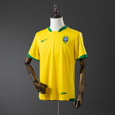 Brasilien Trikot 2006 Heim Retro Fußball Trikot