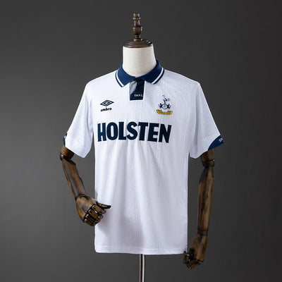 Tottenham Hotspur Trikot 1991-93 Retro Heim-Fußballtrikot