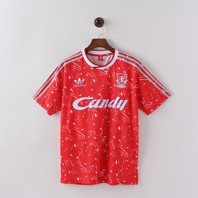 Retro Liverpool Heimtrikot 1989-91 Fußball-Trikot