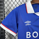 Kids Rangers Jersey 25/26 Home Football Kit Soccer Jersey - PalmSportss