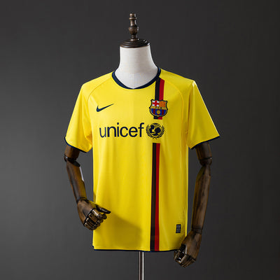 Barcelona Trikot 2008-09 Auswärts Retro Fußballtrikot