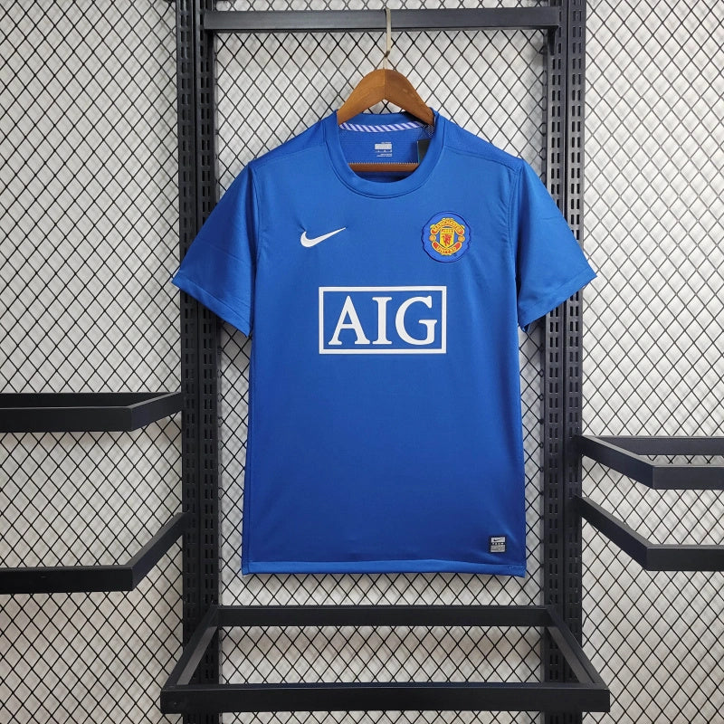 Retro Man United Auswärtstrikot 08/09 Fußballtrikot