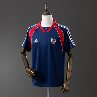Athletic Bilbao Trikot 1999-00 Auswärts Retro Fußballtrikot
