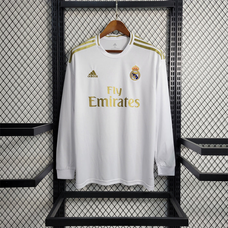 Real Madrid Trikot Heimtrikot 2019 2020 Retro Langarm