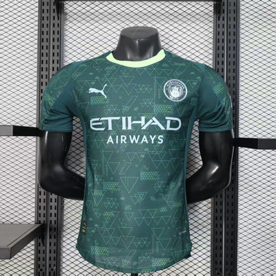 Manchester City Trikot 25/26 Viertes Fußballtrikot Spielerversion
