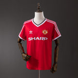 Man United Jersey1983-84 Home Retro Football Kit