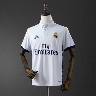 Real Madrid Trikot 2016/17 Heim Retro Fußball-Kit