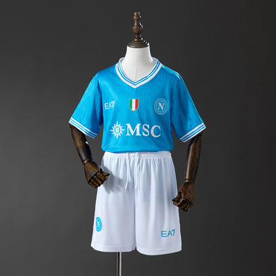 Kinder SSC Neapel Trikot 25/26 Heimtrikot