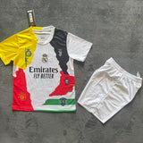 Kids Ronaldo Jersey 25/26 All Team Football Kit - PalmSportss