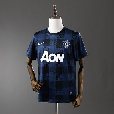 Man United Trikot 2013-14 Auswärts Retro-Fußballtrikot