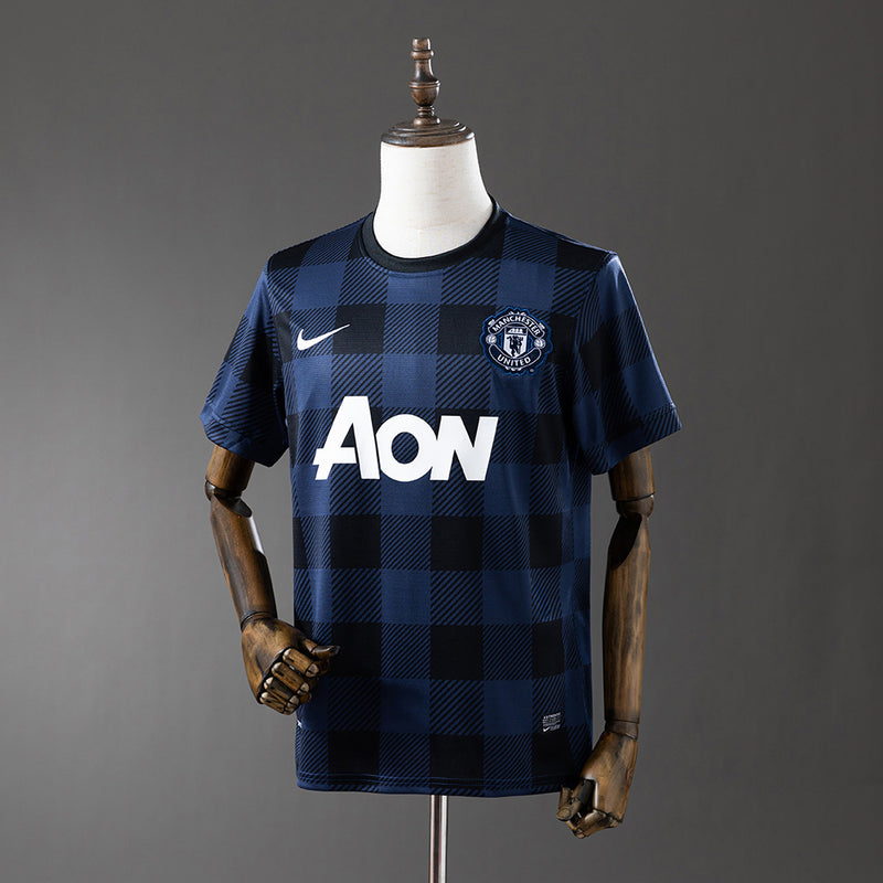 Man United Trikot 2013-14 Auswärts Retro-Fußballtrikot