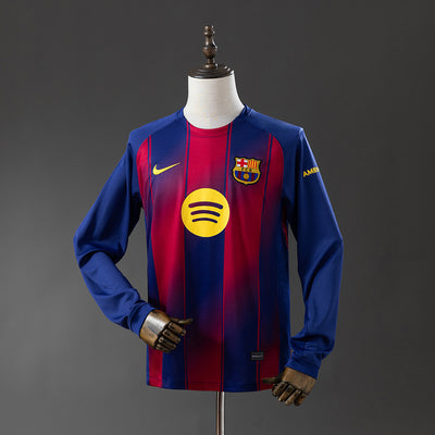 Barcelona Trikot 25/26 Heimtrikot Langarm