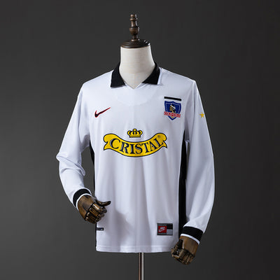 Colo Colo Trikot 1997-98 Heim Retro Fußballtrikot Langarm