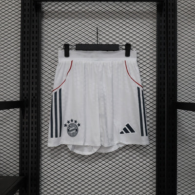 Spielerversion Bayern München Auswärtsshorts 25/26 Fußball Trikot Shorts