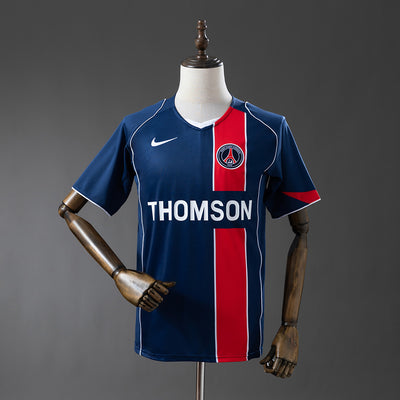 PSG Trikot 2004-05 Heim Retro Fußball-Trikot
