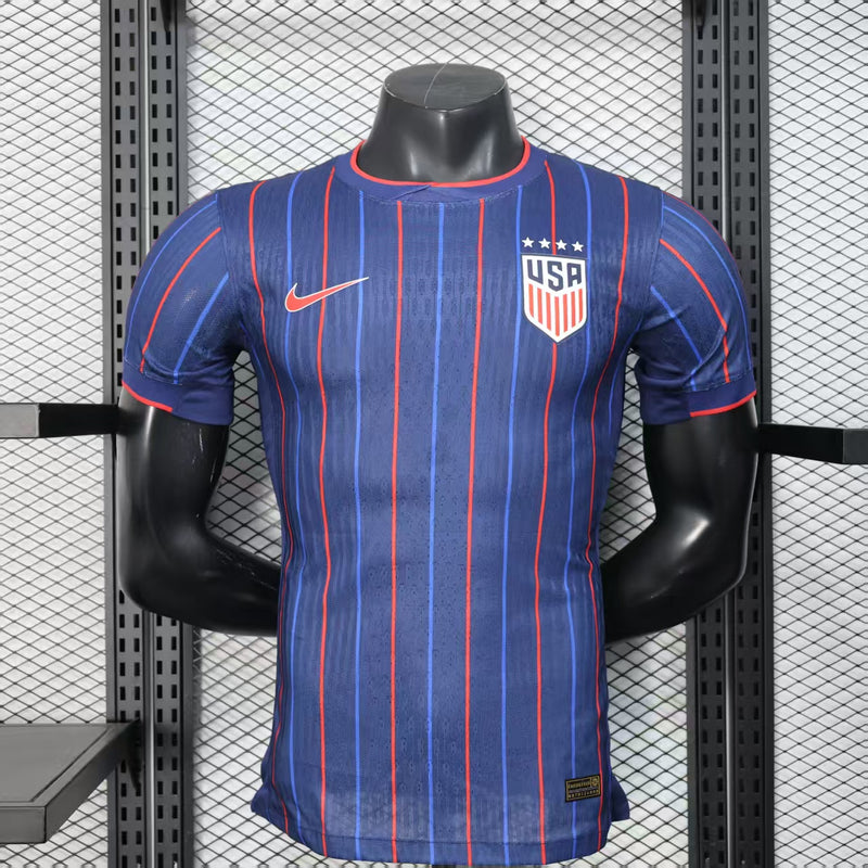 Spieler-Version USA Trikot 2025 Auswärts Fußballtrikot