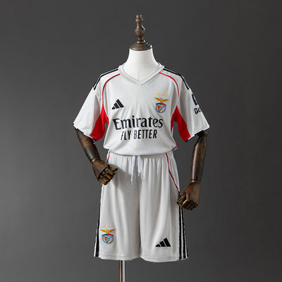 Kinder Benfica Trikot Auswärts 25/26 Fußball-Kit