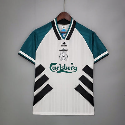 Leber-Trikot Auswärtstrikot 93/95 Retro Fußballmannschaft Fußballtrikot