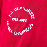 Liver Jersey 1985/86 Home Retro Football Kit
