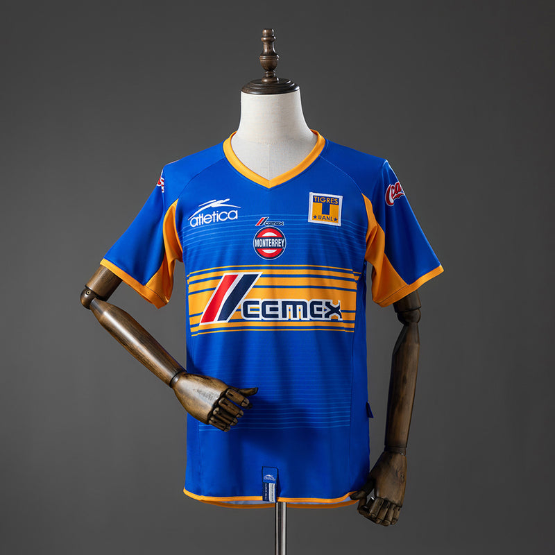 Club Tigres Auswärtstrikot 2006 Retro Fußballtrikot