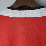 Man United Jersey Home Kit 2005/06 Retro Long Sleeve Football Team Soccer Shirt