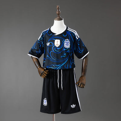 Kids Argentina Away Jersey 2026 World Cup Football Kit Soccer Shirt