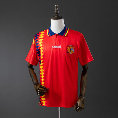 Spanien Trikot 1994 Heim Retro Fußball-Trikot