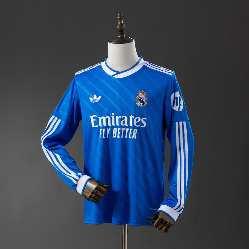 Real Madrid Trikot 25/26 Drittes Fußballtrikot Langarm