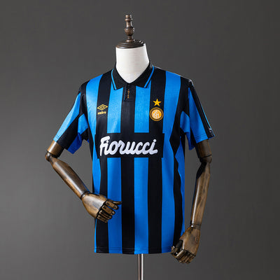 Inter Mailand Trikot 1992-94 Heim Retro Fußball-Kit