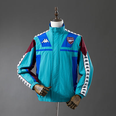 Arsenal Windbreaker 2025/26 Grünes Fußball-Trikot