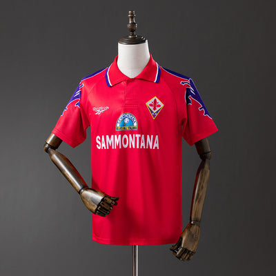 Fiorentina Trikot 1995-96 Drittes Retro Fußball-Trikot